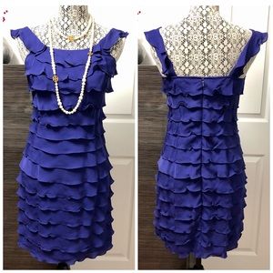 Indigo Cocktail Dress